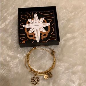 2 Alex and Ani gold bracelets ✨